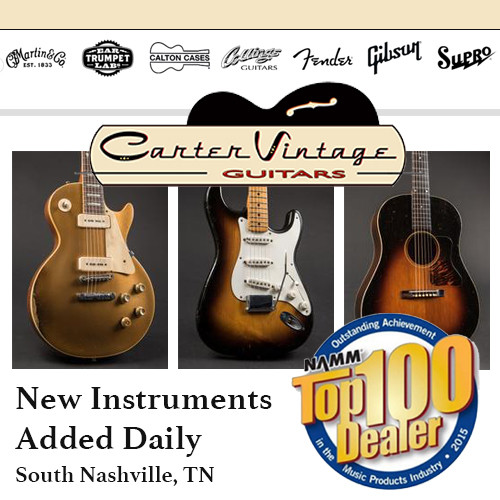 Carter shop vintage instruments